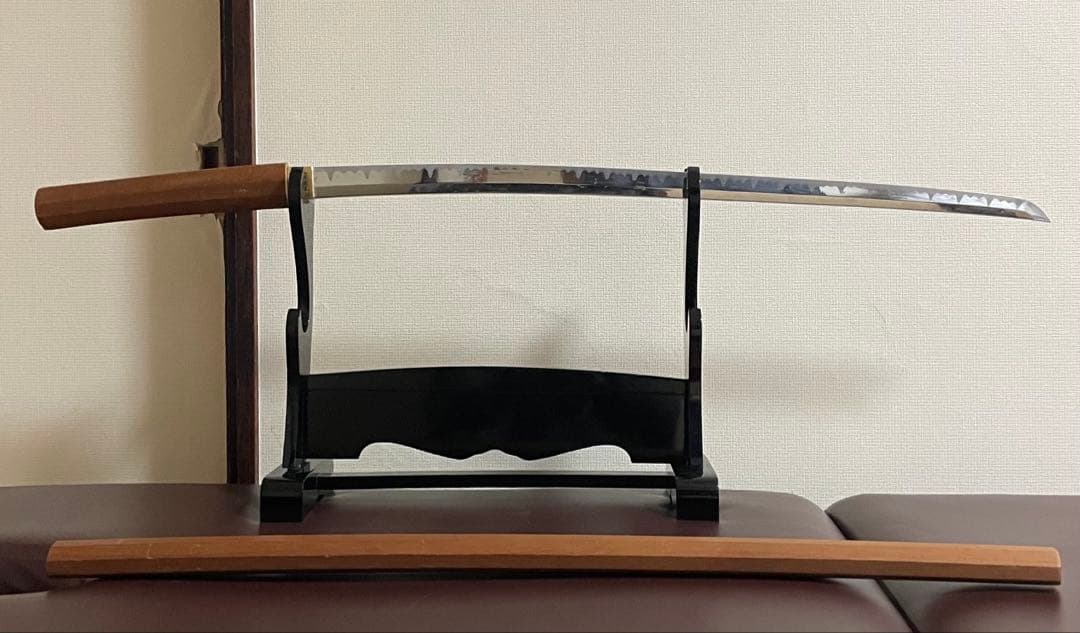模造刀　居合刀　白鞘　太刀　武具　b523