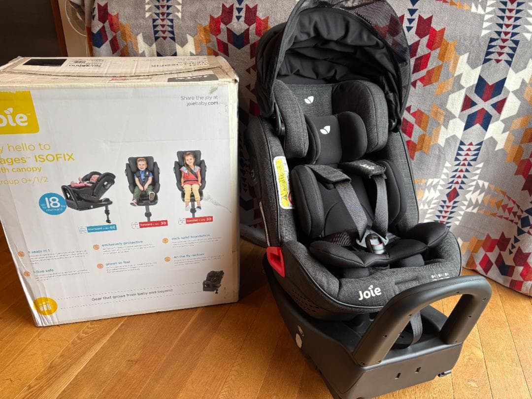 Joieチャイルドシート　ステージス ISOFIXキャノピー付き　直営店限定