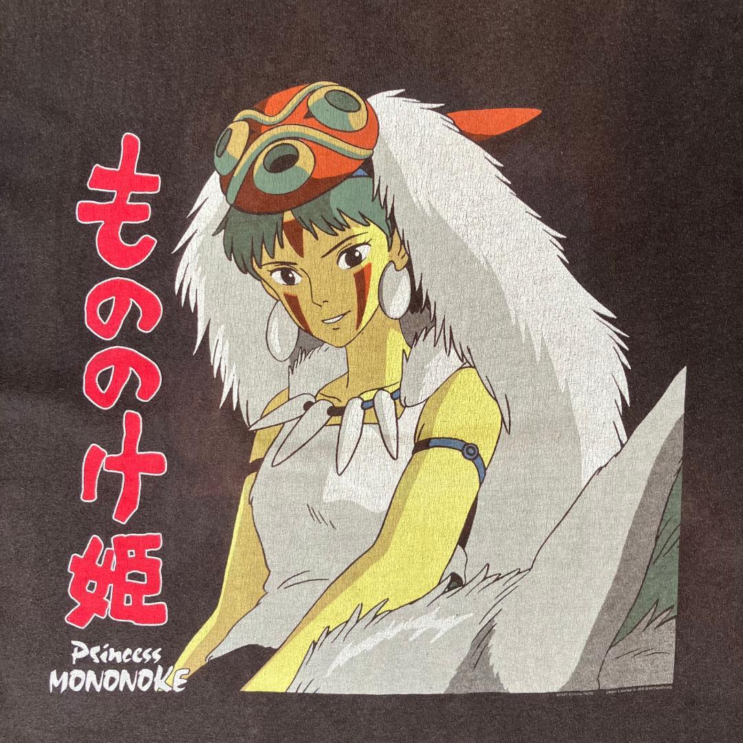 もののけ姫 ヴィンテージTシャツ L ジブリ princess mononoke - メルカリ