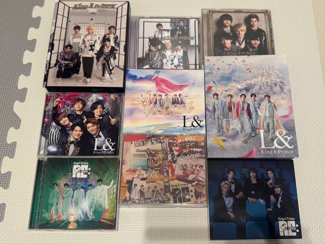 【破格】King & Princeアルバム全種ライブ付会報付No.1〜No.22