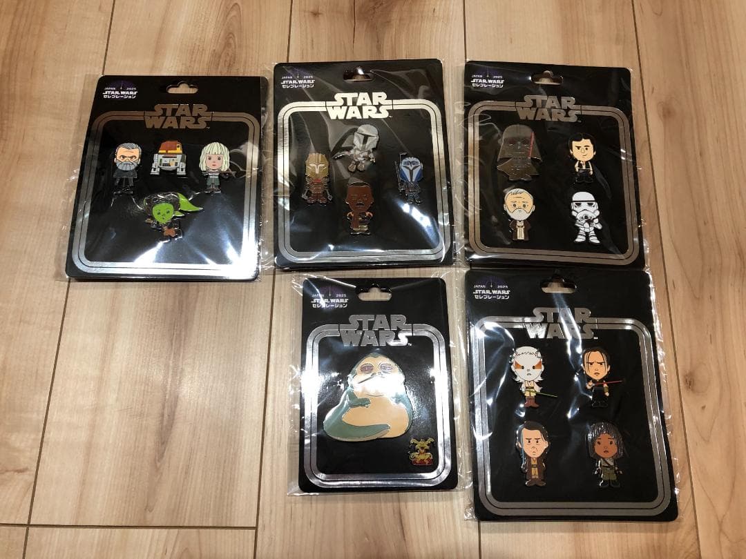 スターウォーズ セレブレーション ジャパン 2025 公式ピン 5セット