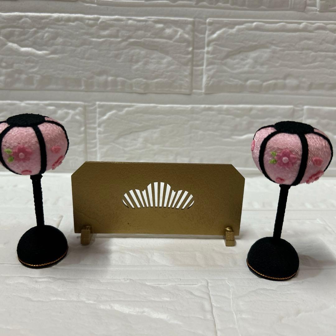 コケッツ cokets. こけし お雛様 2個セット