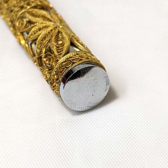 金星 GOLD STAR 万年筆 18K 750 ヘビ ゴールド グリーン 巳 - メルカリ