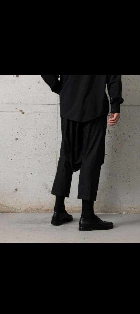 MB LIMITED ハイエンド尾州ウール サルエルパンツ サイズ M