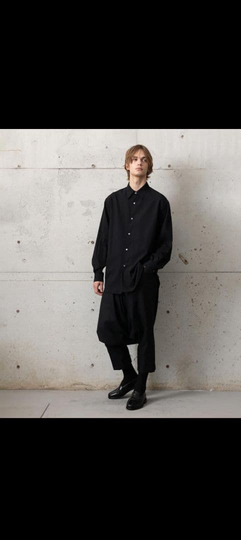 MB LIMITED ハイエンド尾州ウール サルエルパンツ サイズ M