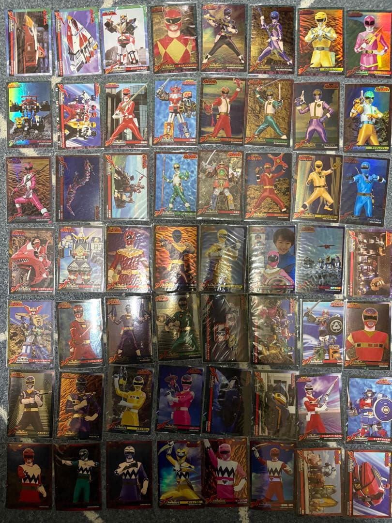 スーパー戦隊25周年　アニバーサリーカード332枚セット➕ダブり５０枚