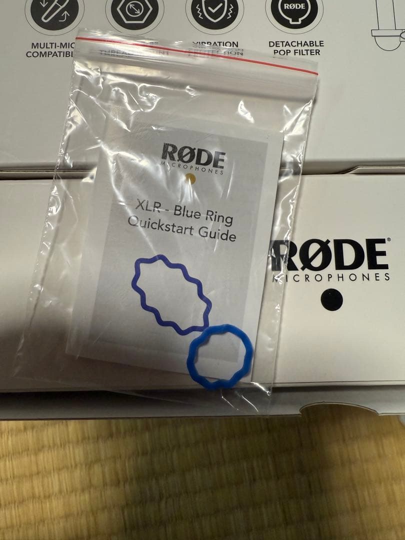 Yasue☆ RØDE コンデンサーマイク ポップフィルター付き