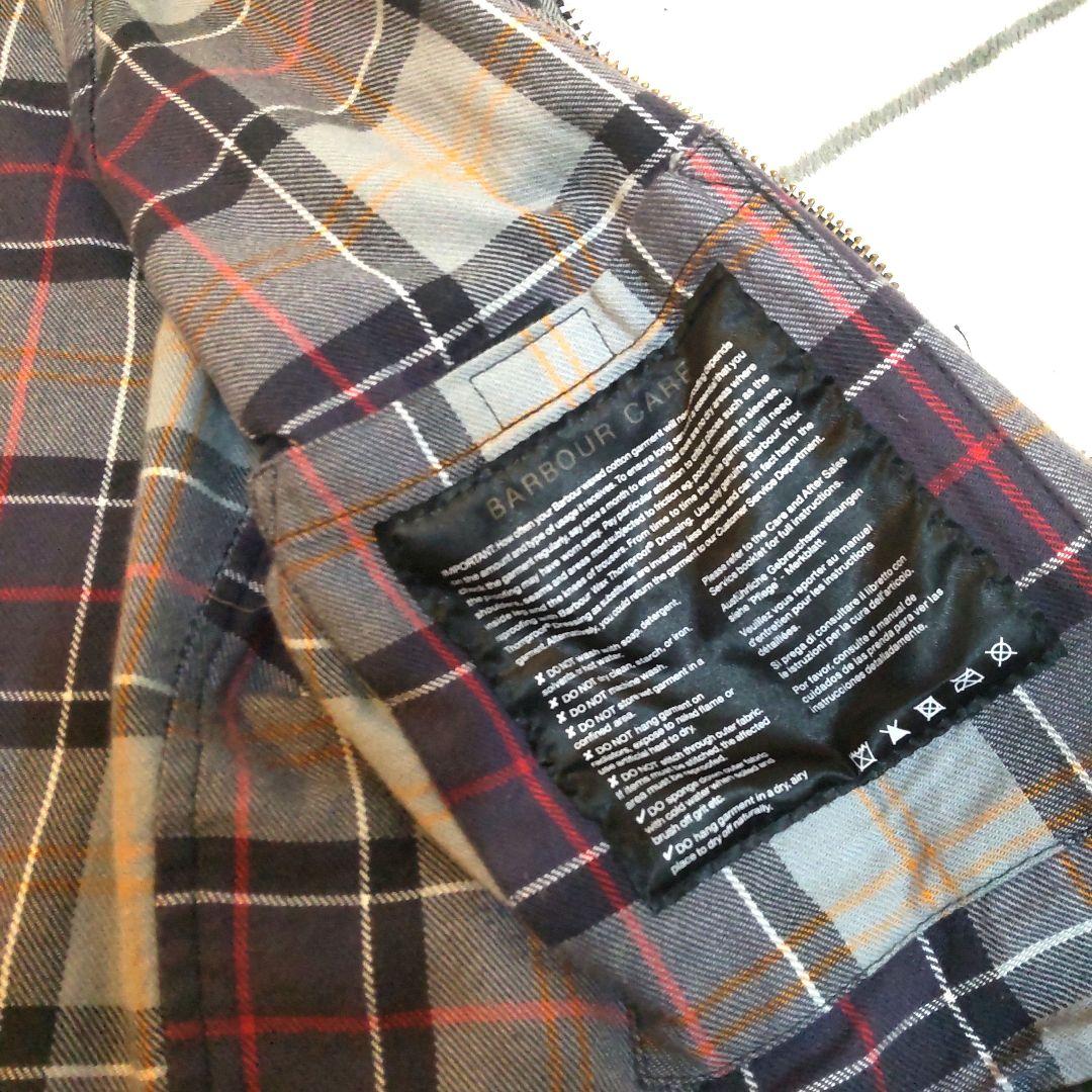 ラビページ barbour バブアー SL36ビデイル オイルドジャケット