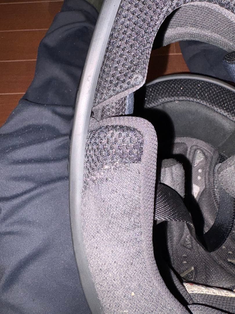 SIMSON アウトロウ58センチフルフェイスヘルメット ブラック