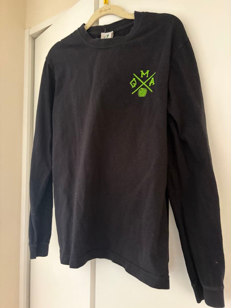 M】MGA Autumn Long Sleeve T-shirt 2022 黒