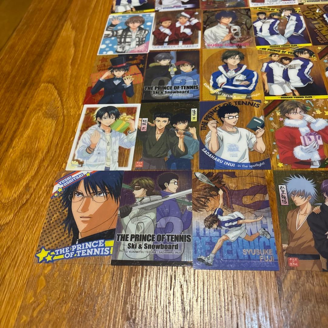 テニスの王子様シャイニングクリアカード 手塚、不二、越前まとめ売り