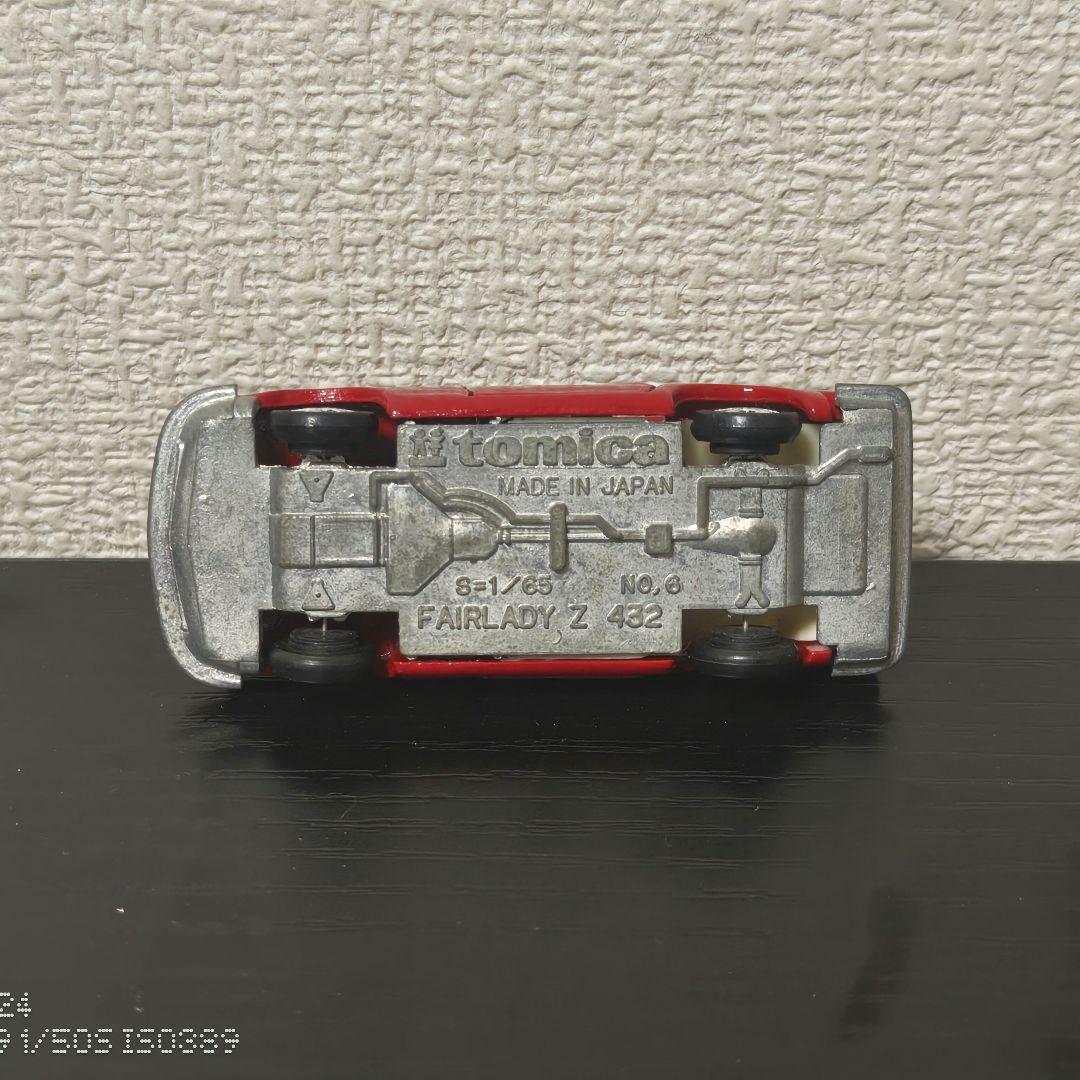 TOMICA　トミカ　日産フェアレディZ432　赤色　1Aホイール　箱付き
