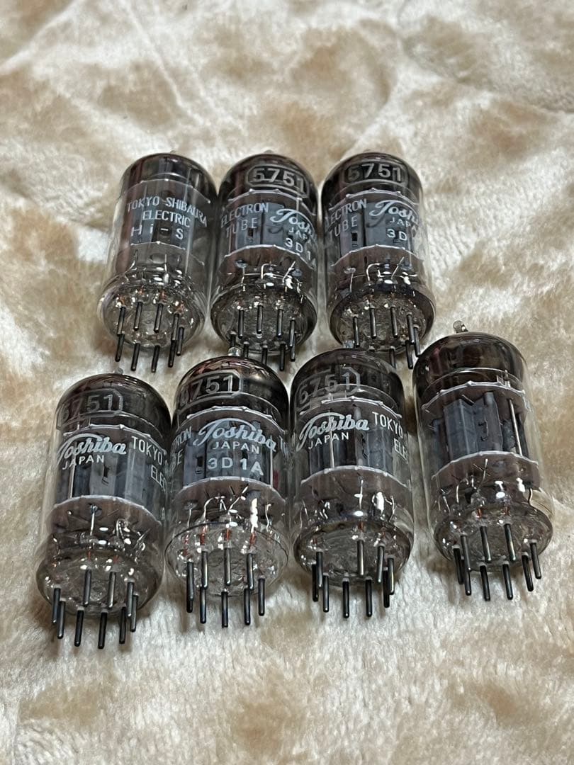 Toshiba 5751 真空管 7個セット