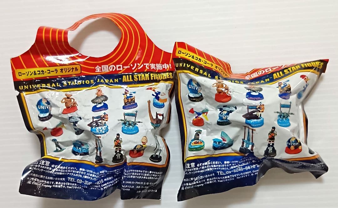 ローソン＆コカ・コーラ USJ オールスター フィギュア - メルカリ