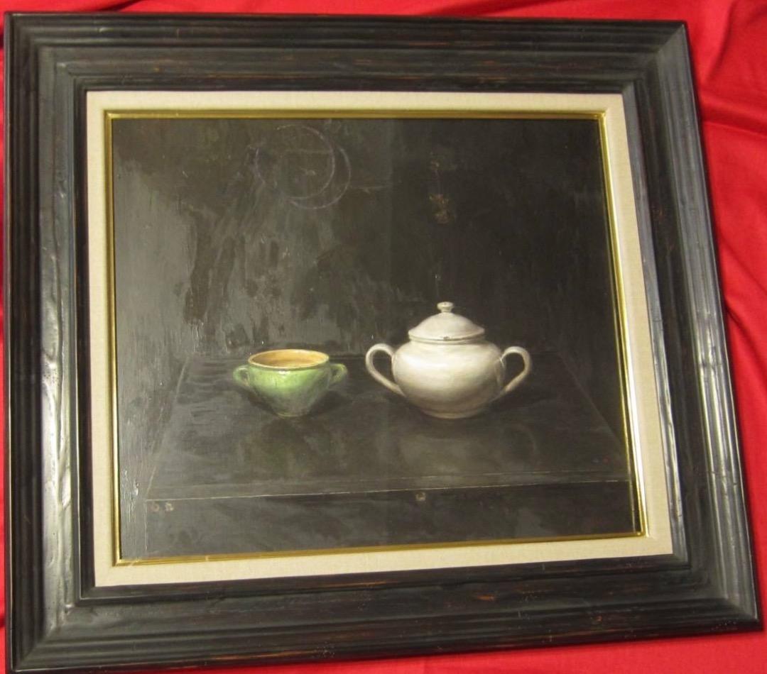 石田淳一 静物画 F10 タイトル nearly equal 2012年 真筆 - メルカリ