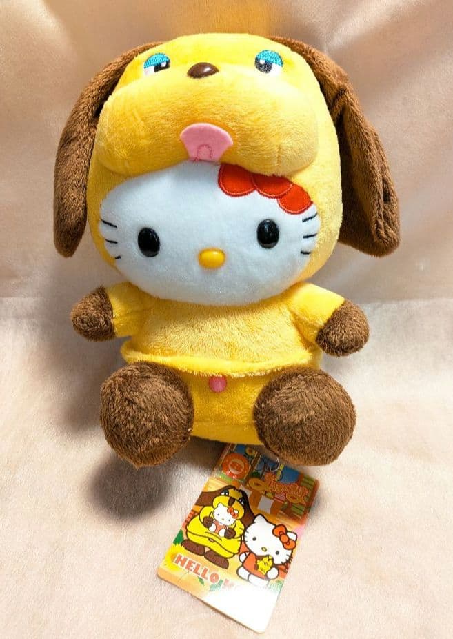 【稀少 タグ付 レア品】まんまのまんま ハローキティ ぬいぐるみ サンリオ 稀少 タグ付 レア品】まんまのまんま ハローキティ ぬいぐるみ