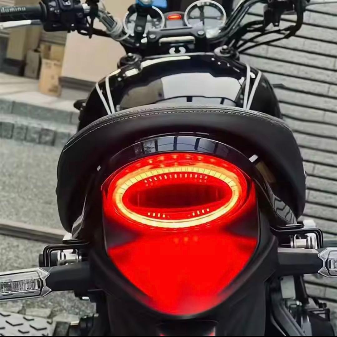 カワサキZ900RS / CAFE アワビ テールランプ LED ダークレッド Z900RS