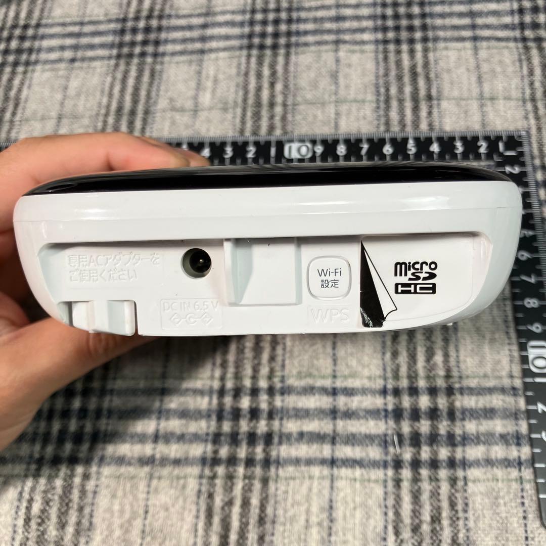 訳あり通電確認済み】Panasonic 屋内スイングカメラキット 首振り機能