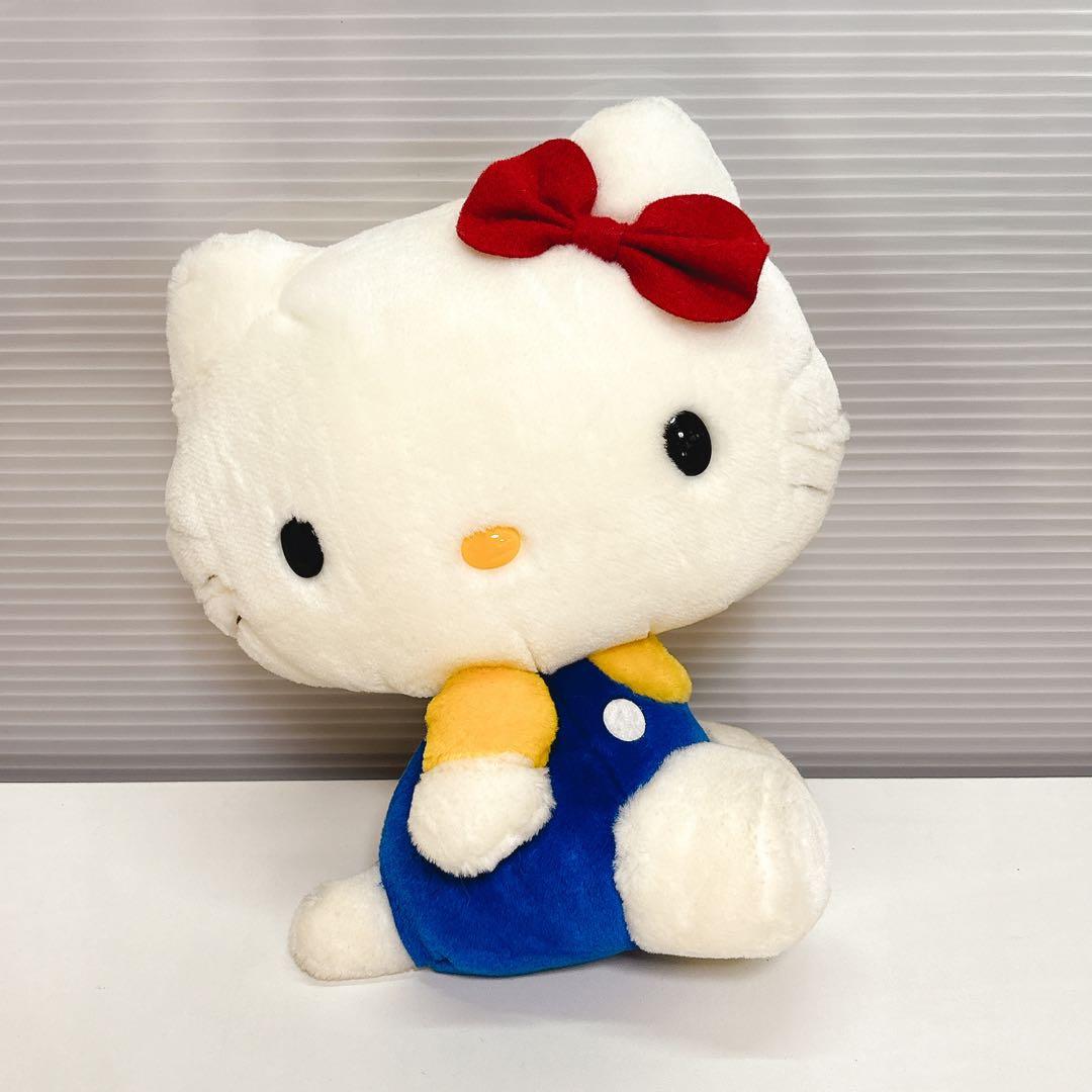 ハローキティ ぬいぐるみ 平成レトロ 非売品 当時物 希少品 横向き