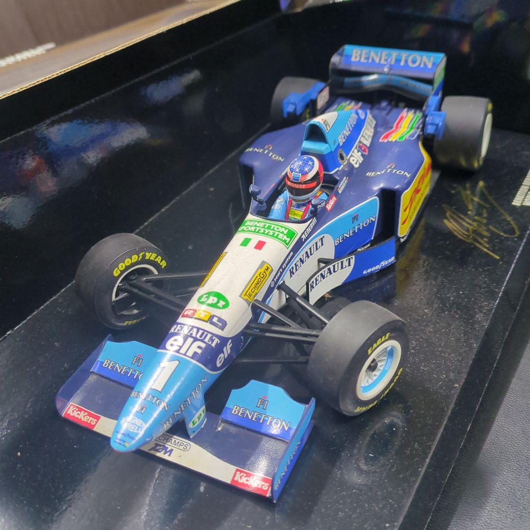 ベネトン B195 1/18 スケールモデル サイン入り