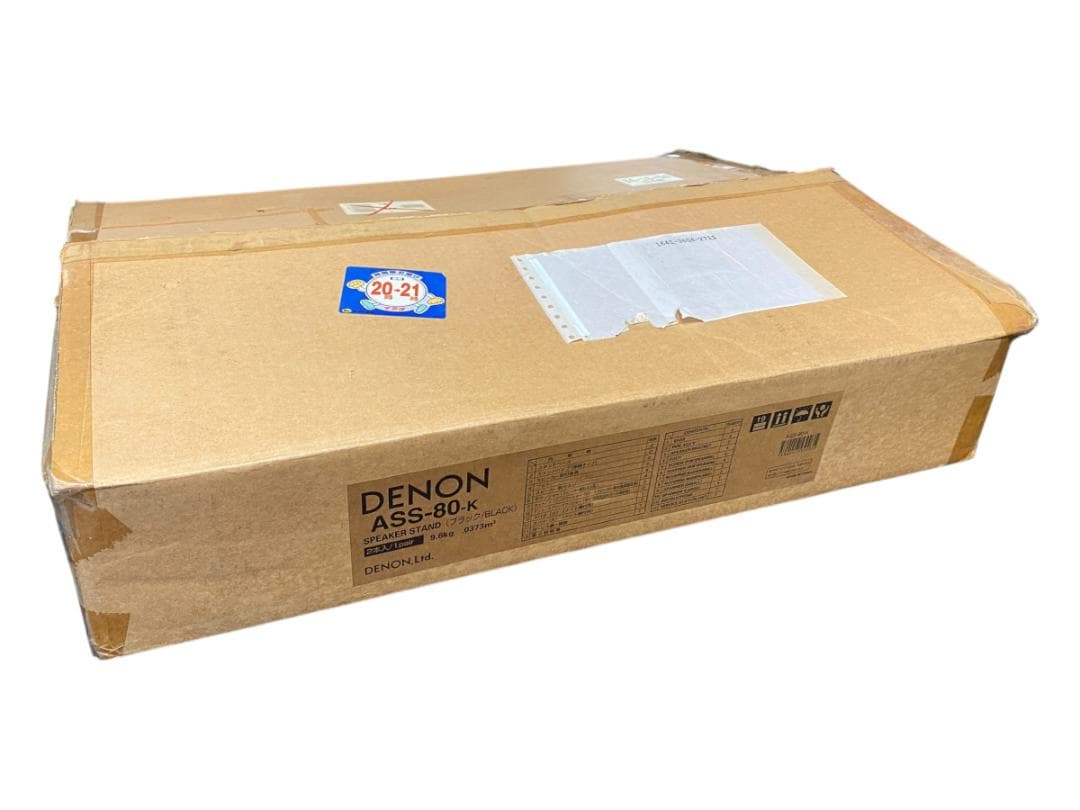 未使用品！ Denonスピーカースタンド ペアセットブラック ASS-80-K