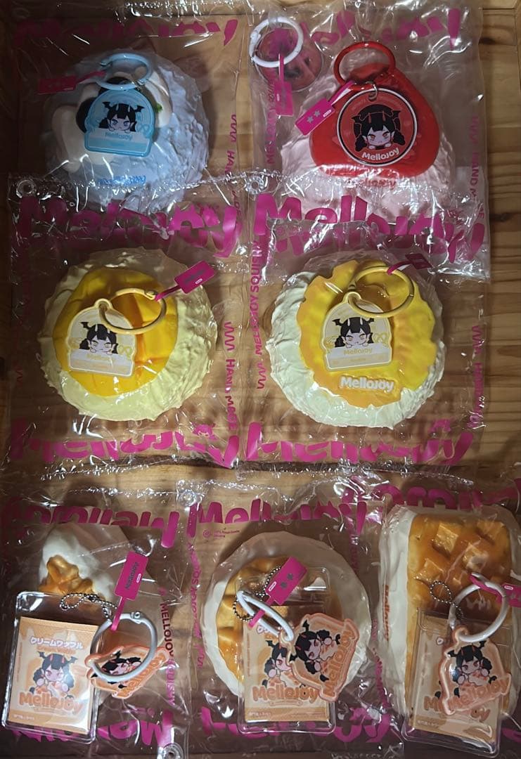 Mellojoy スクイーズ まとめ売り メロジョイ 大福 ワッフル - メルカリ