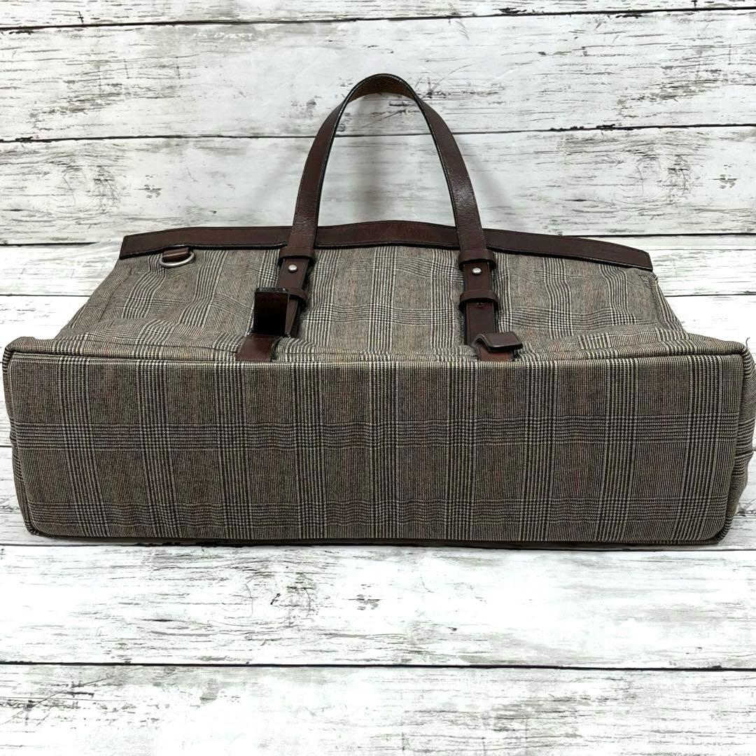 Lagasha×Loro Piana super120's ビジネストートバック