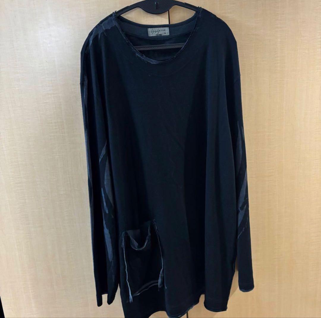 ヨウジヤマモト クルーネックニット ポケット付き - メルカリ