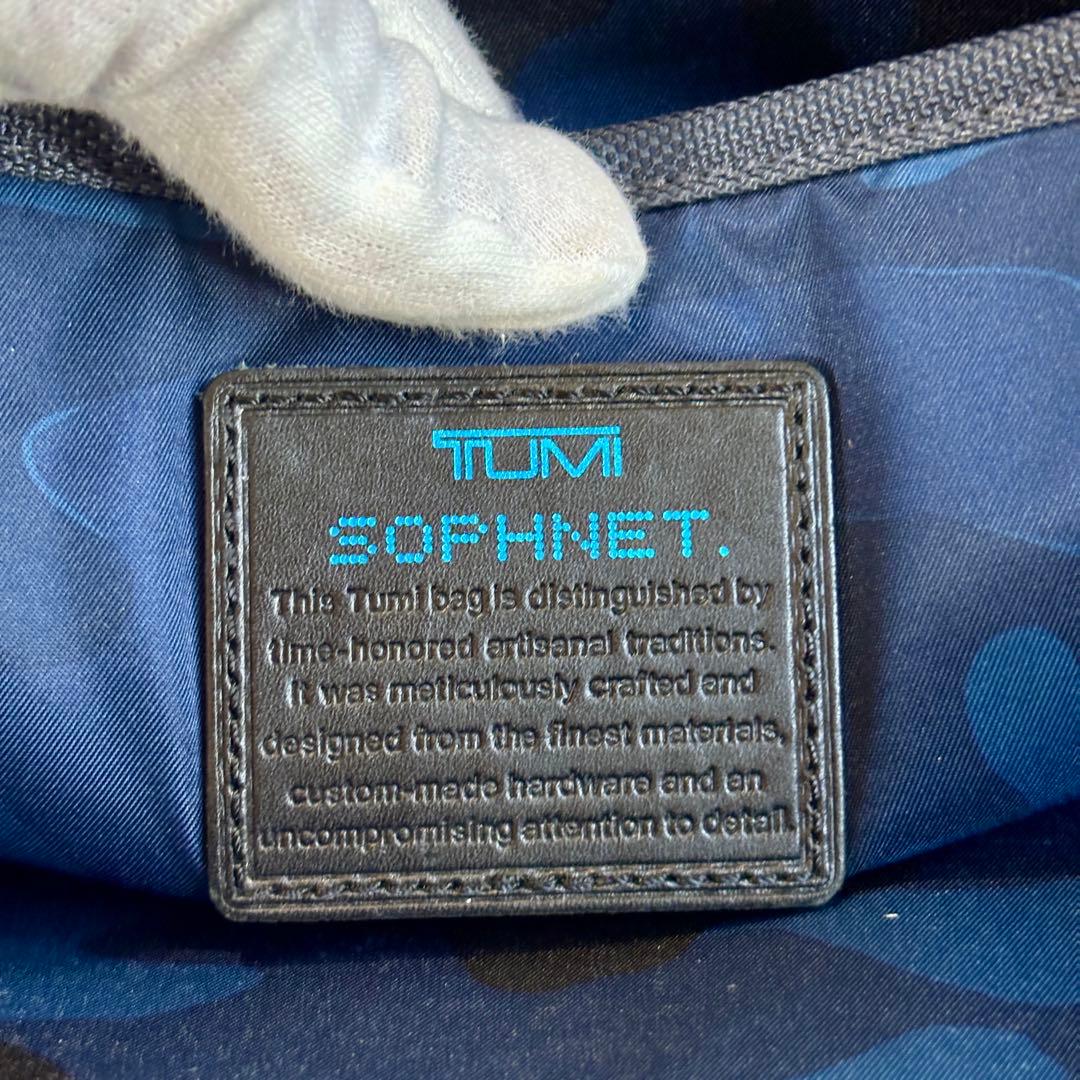 美品 トゥミ ソフネット 2WAY ブリーフケース ネイビー ビジネスバッグ