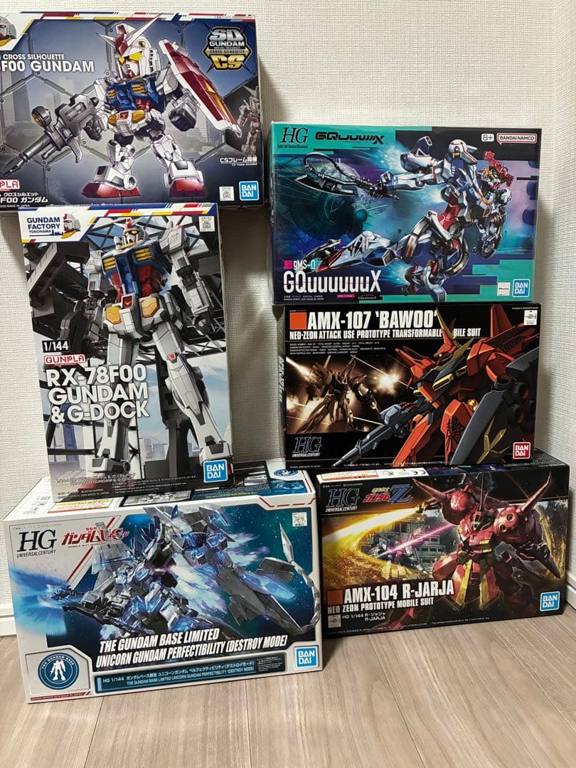 ガンプラセット　まとめ売り　6セット　ユニコーンペルフェクティビリティ他 ガンプラセット まとめ売り 6セット ユニコーンペルフェクティビリティ他