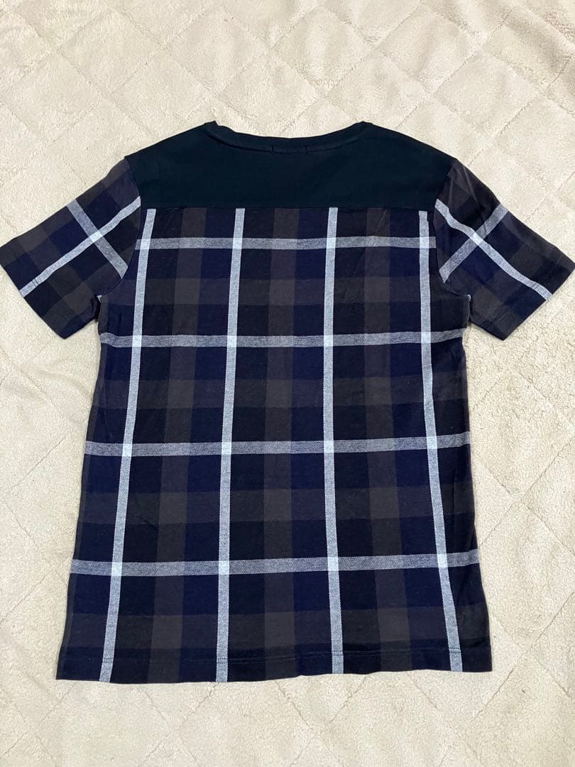 バーバリーブラックレーベルクレストブリッジチェック柄Tシャツ サイズ