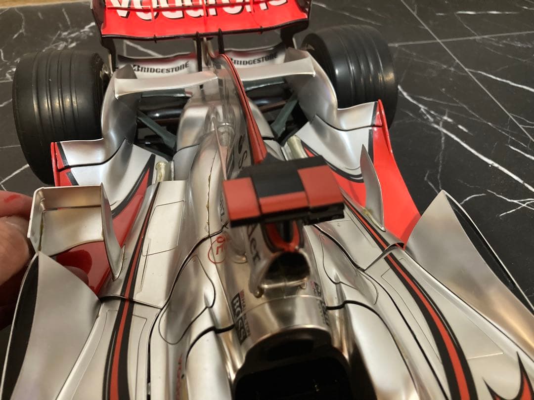 デアゴスティーニ 1/8 週刊 マクラーレン MP4-23 ハミルトン　完成品