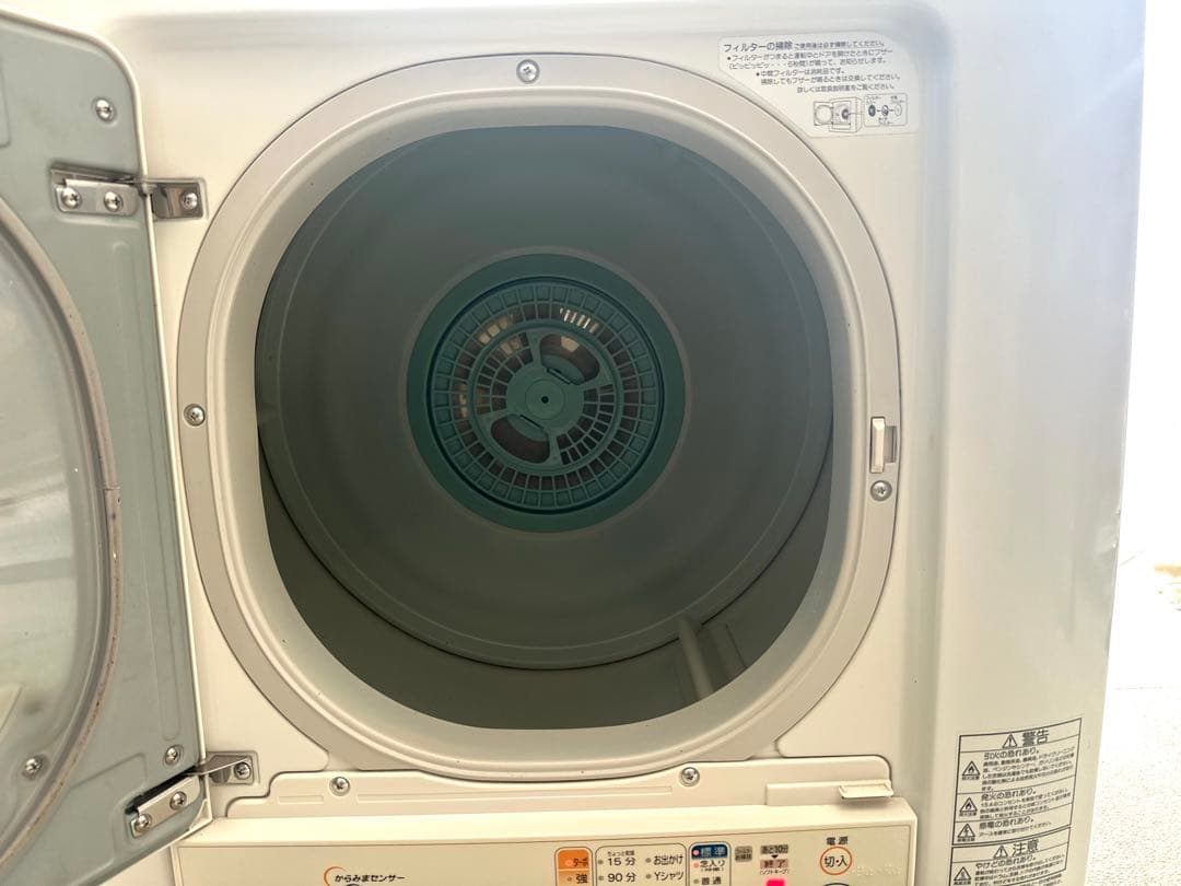 TOSHIBA 電気式乾燥機 ホワイト ED-60C(新品フィルター付き)