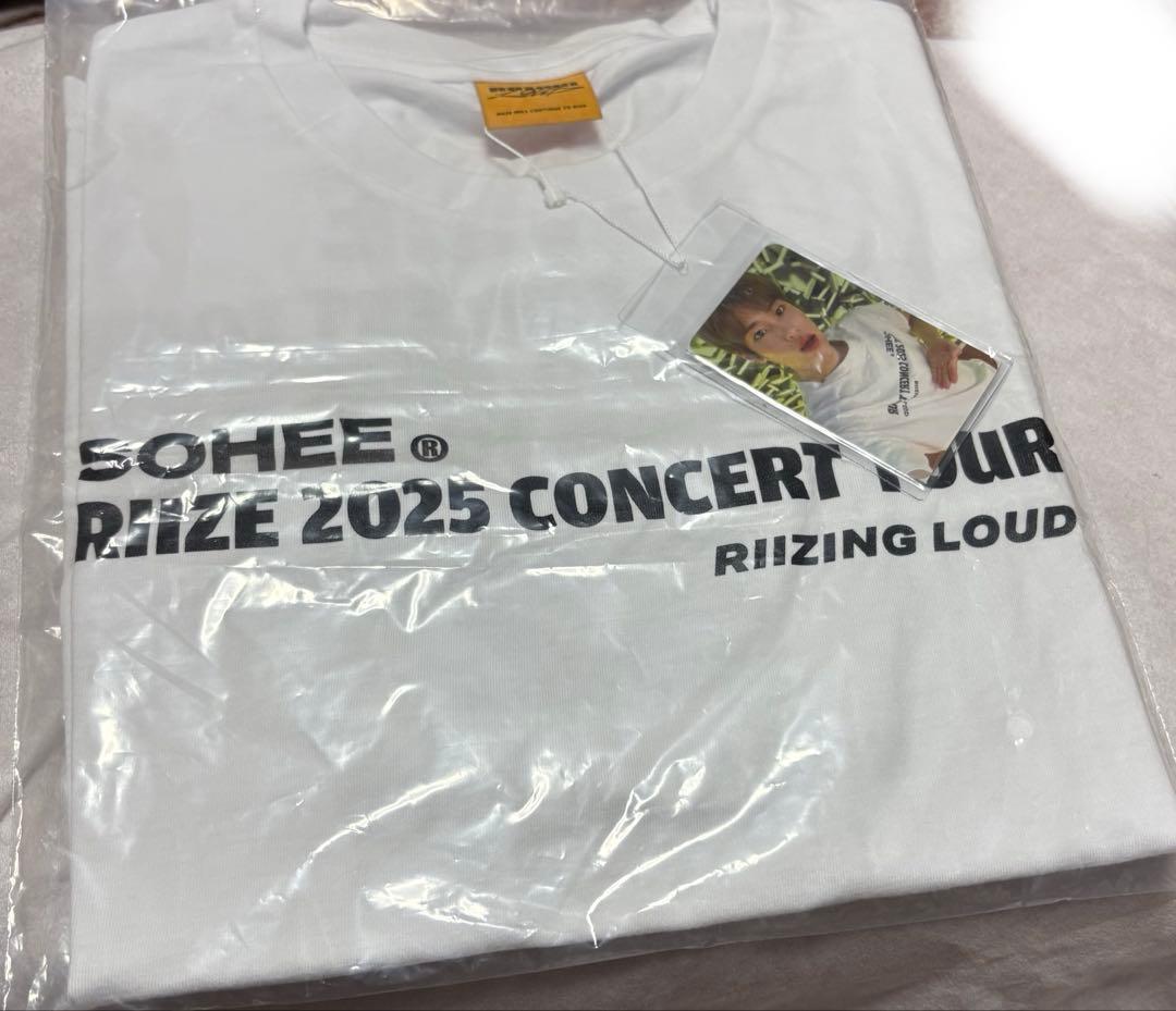 ソヒ RIIZING LOUD RIIZE ソウルコン Tシャツ 白 ホワイト