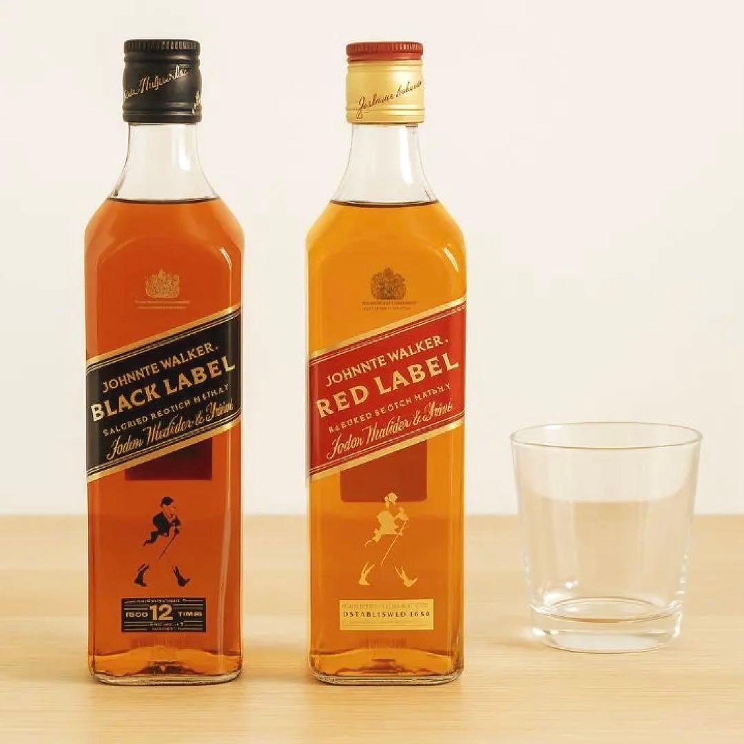 ジョニー・ウォーカー ブラックラベル & レッドラベル セット ジョニー