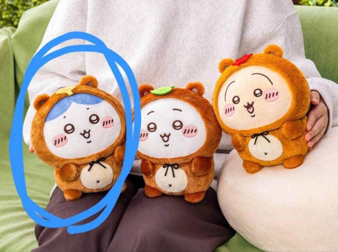 ちいかわ　たぬきだもん　A賞&B賞&C賞　ハチワレ