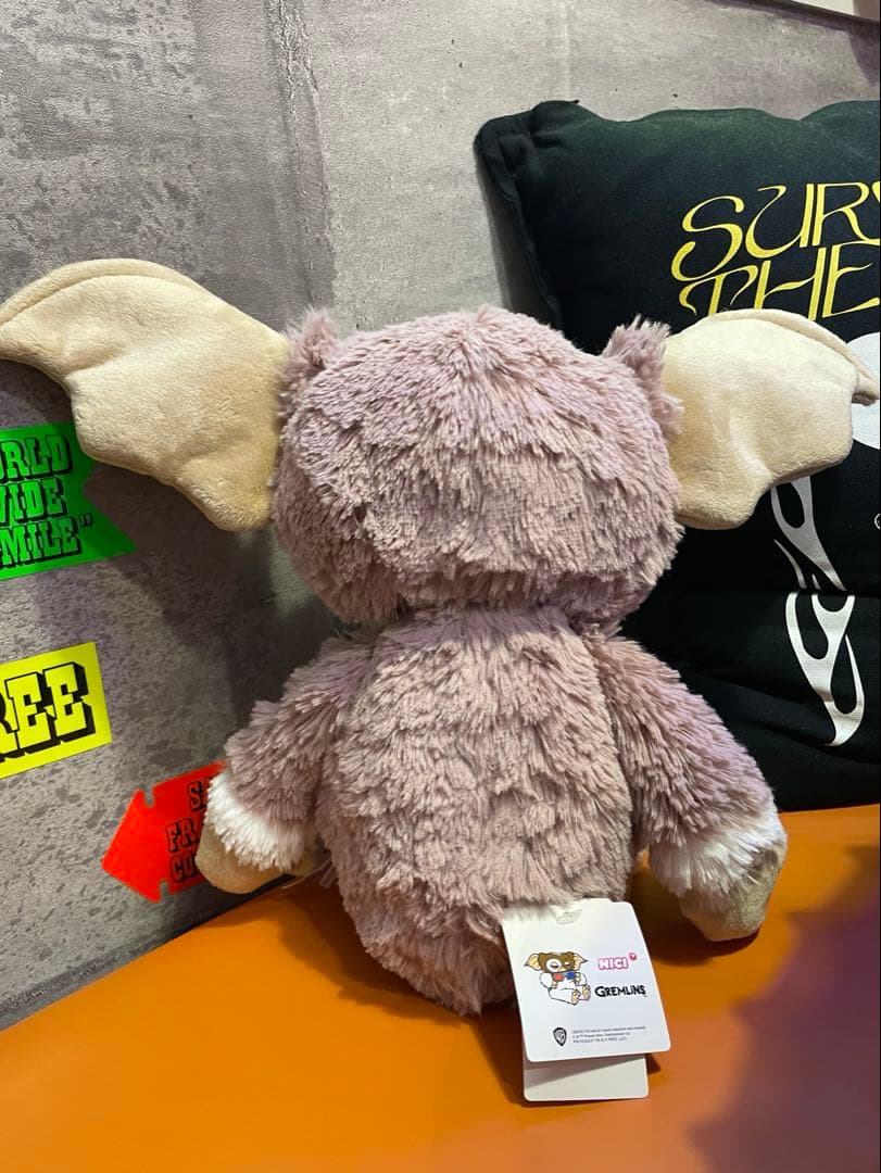 【土日限定セール】グレムリン ギズモ ピンクグレー 35cm