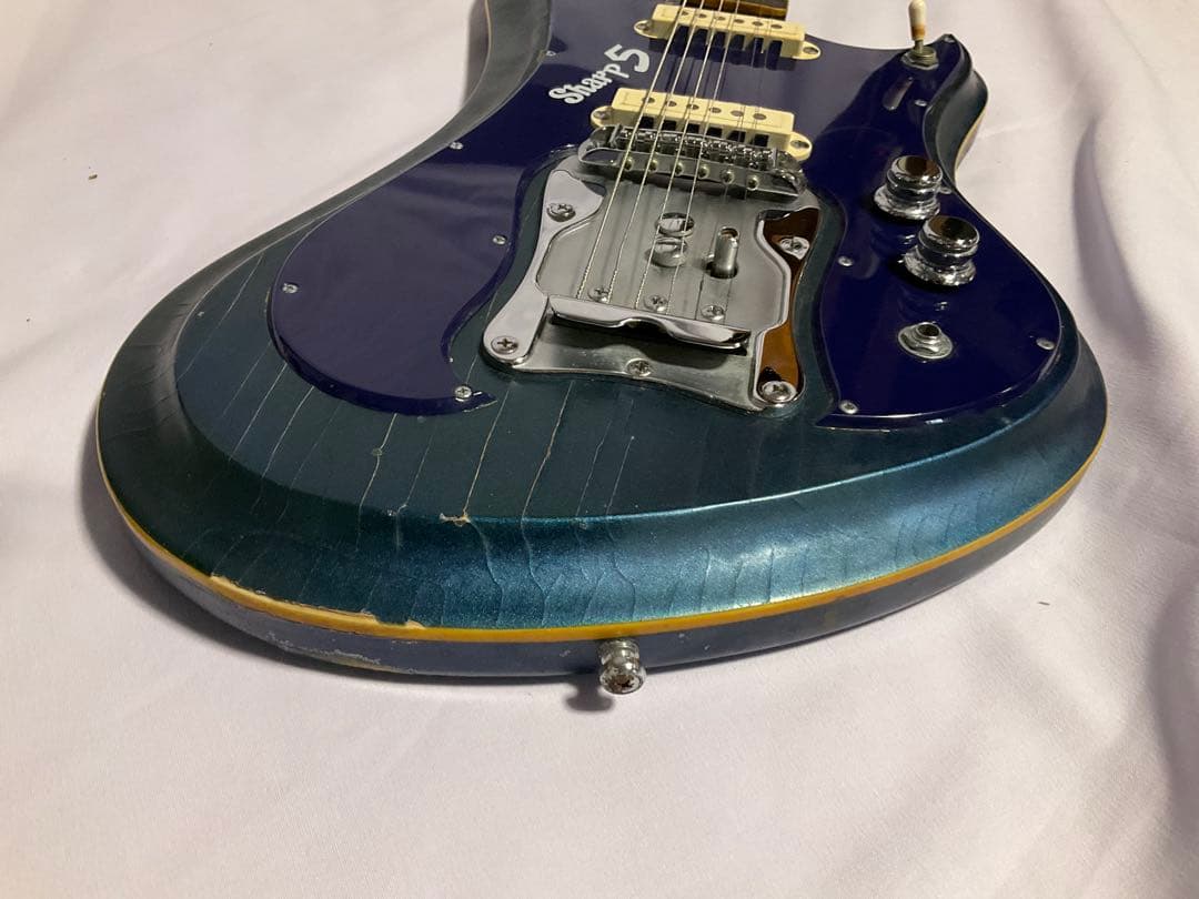 GUYATONE Sharp 5 エレキギター 専用ケース アンティーク GUYATONE