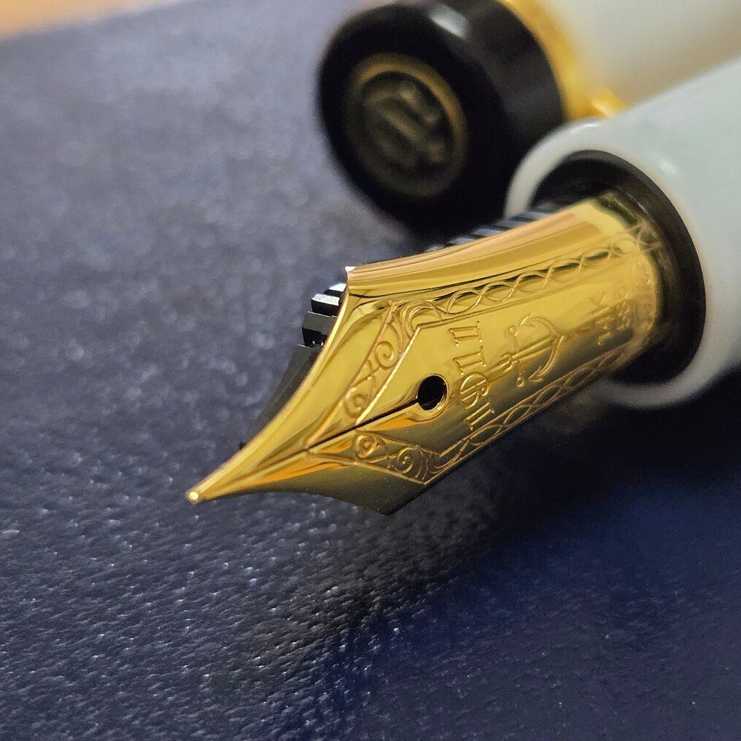 セーラー万年筆 EF 14金 四季織 垂雪