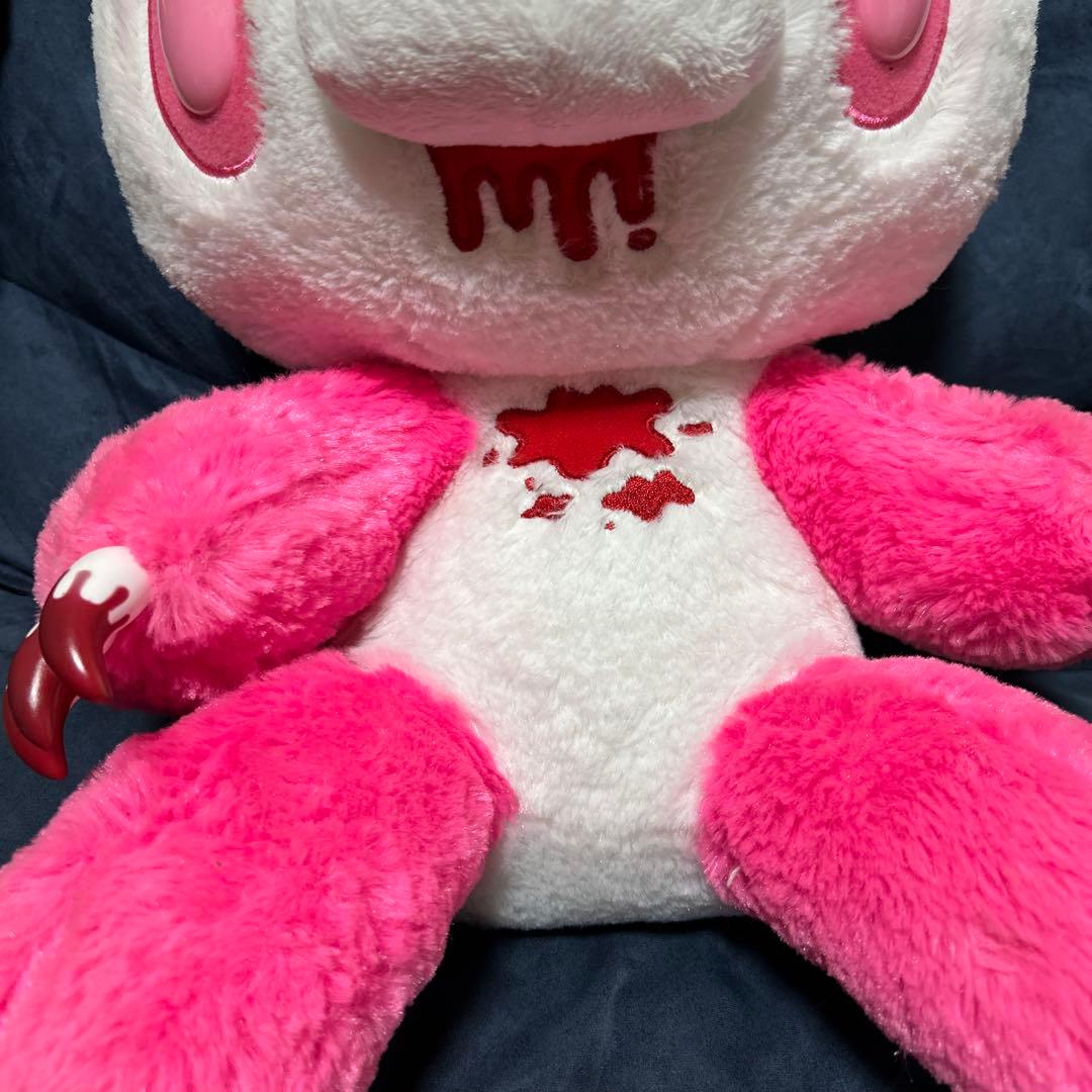 XL座　パンダトーングルーミーぬいぐるみ パンダトーンピンク