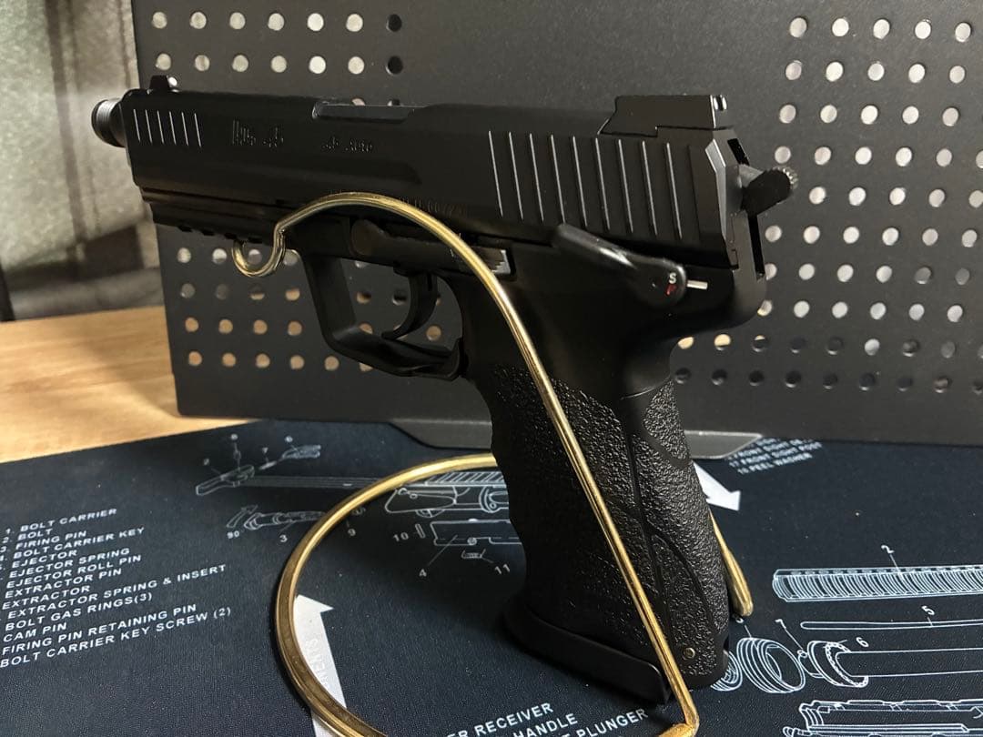 極美品 東京マルイ HK45タクティカル＋SureFire Replica