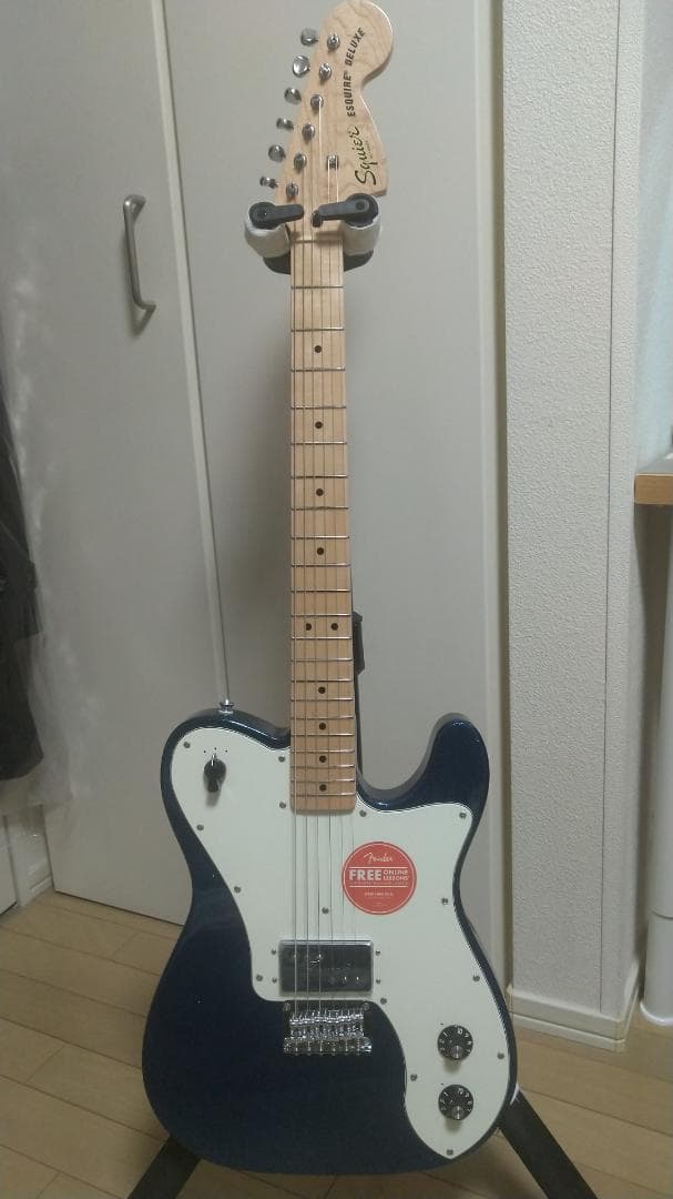 ギター Squier Paranormal Esquire Deluxe Squier by Fender Paranormal Esquire Deluxe Metallic Black エレキ