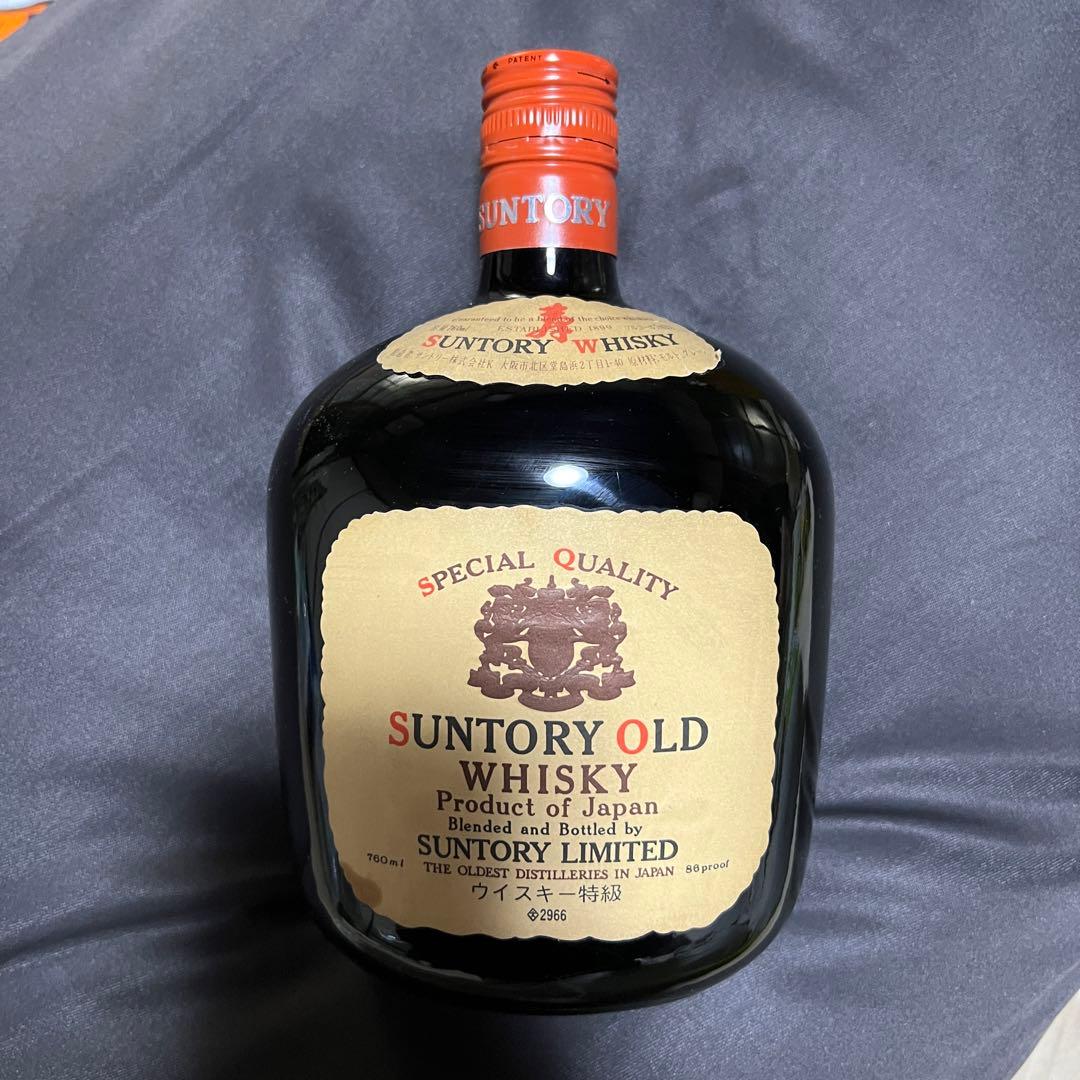空き瓶】サントリー オールド ウイスキー - メルカリ