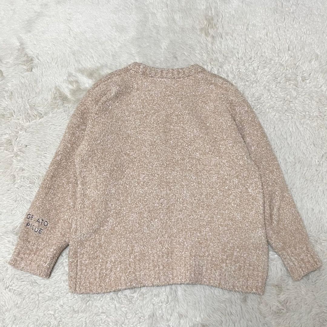 未使用級　ジェラートピケ　ルームウェア　パジャマ　セットアップ　くま　クマ　ベア