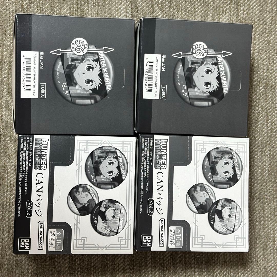 HUNTER×HUNTER canバッジ Vol.2 10個入り4BOX
