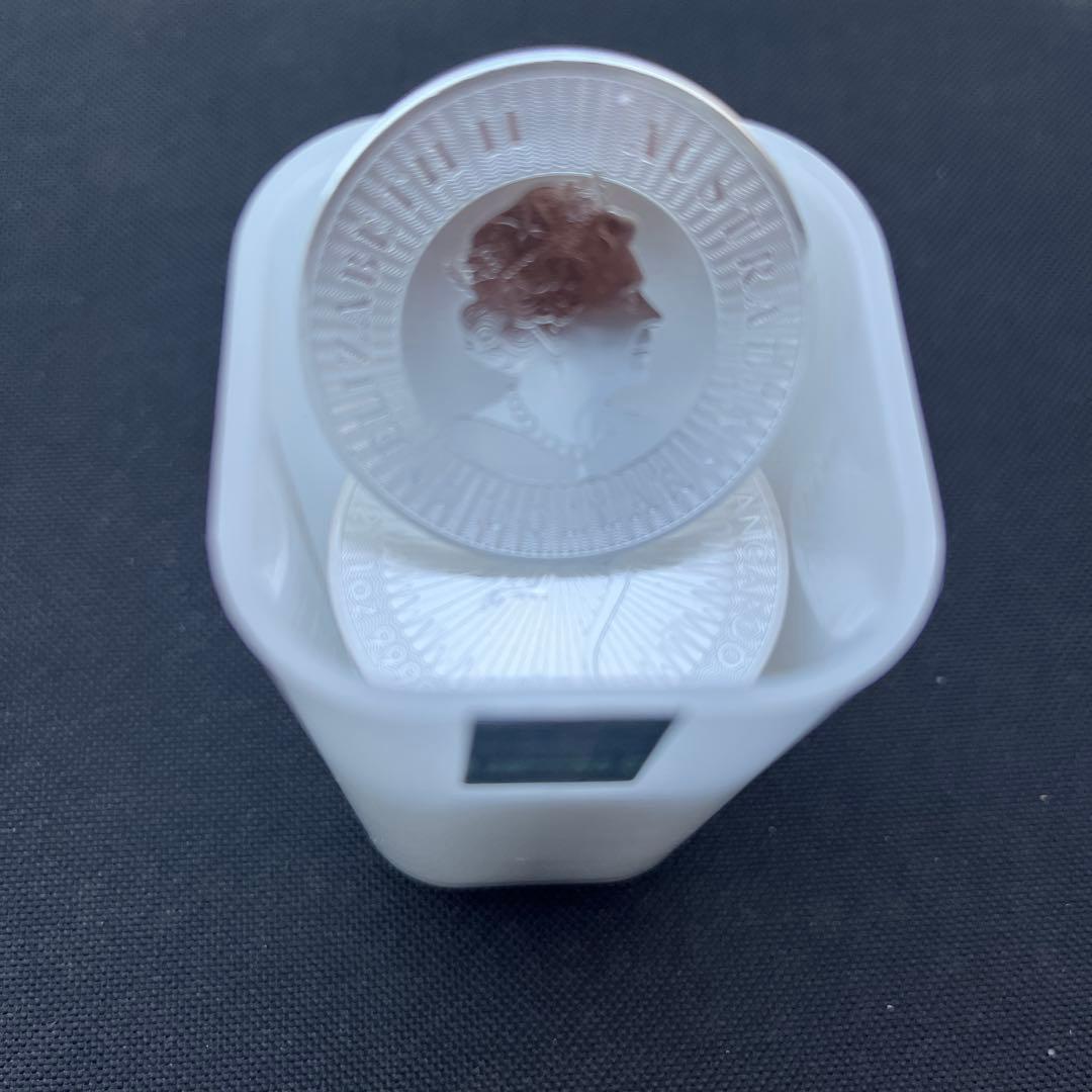 2021年 オーストラリアンカンガルー銀貨 1ドル 1オンス クリアケース