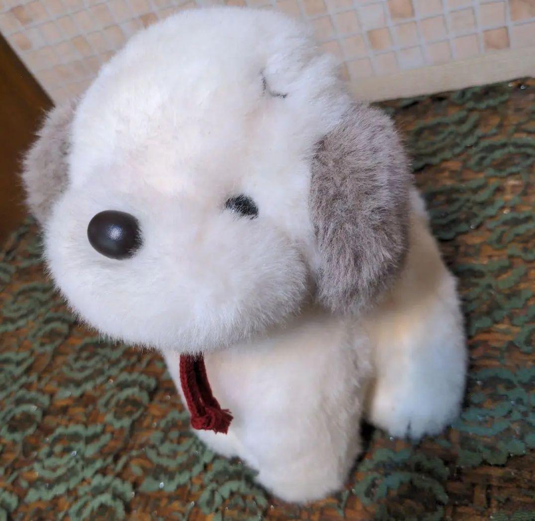 オリエンタルトーイ・うめ吉・犬のぬいぐるみ・かわいいお顔・昭和レトロわんこエモい