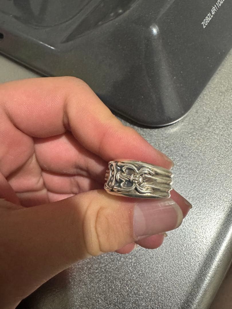 アクセサリー Chrome Hearts Dagger Ring \"Silver\"