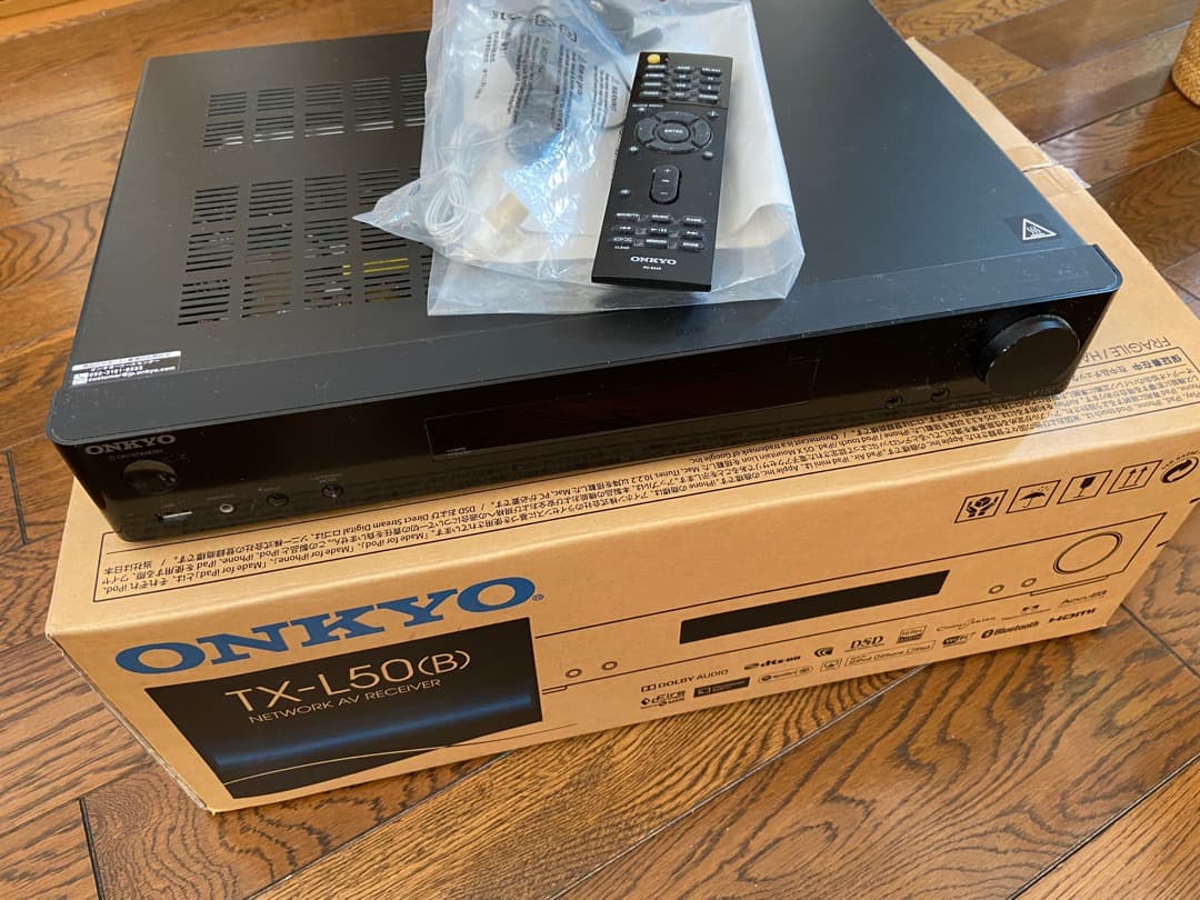 ONKYO TX-L50(B) AVアンプ 最新