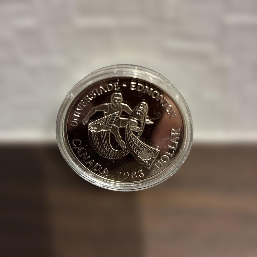 1983年 カナダ ドル コイン 記念